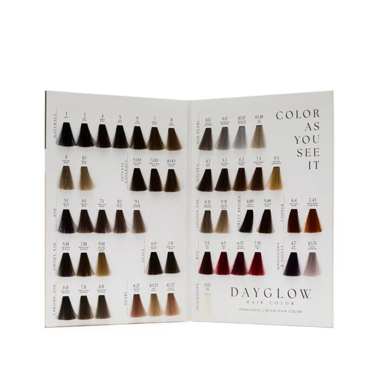 Color Edge Dayglow Color Chart