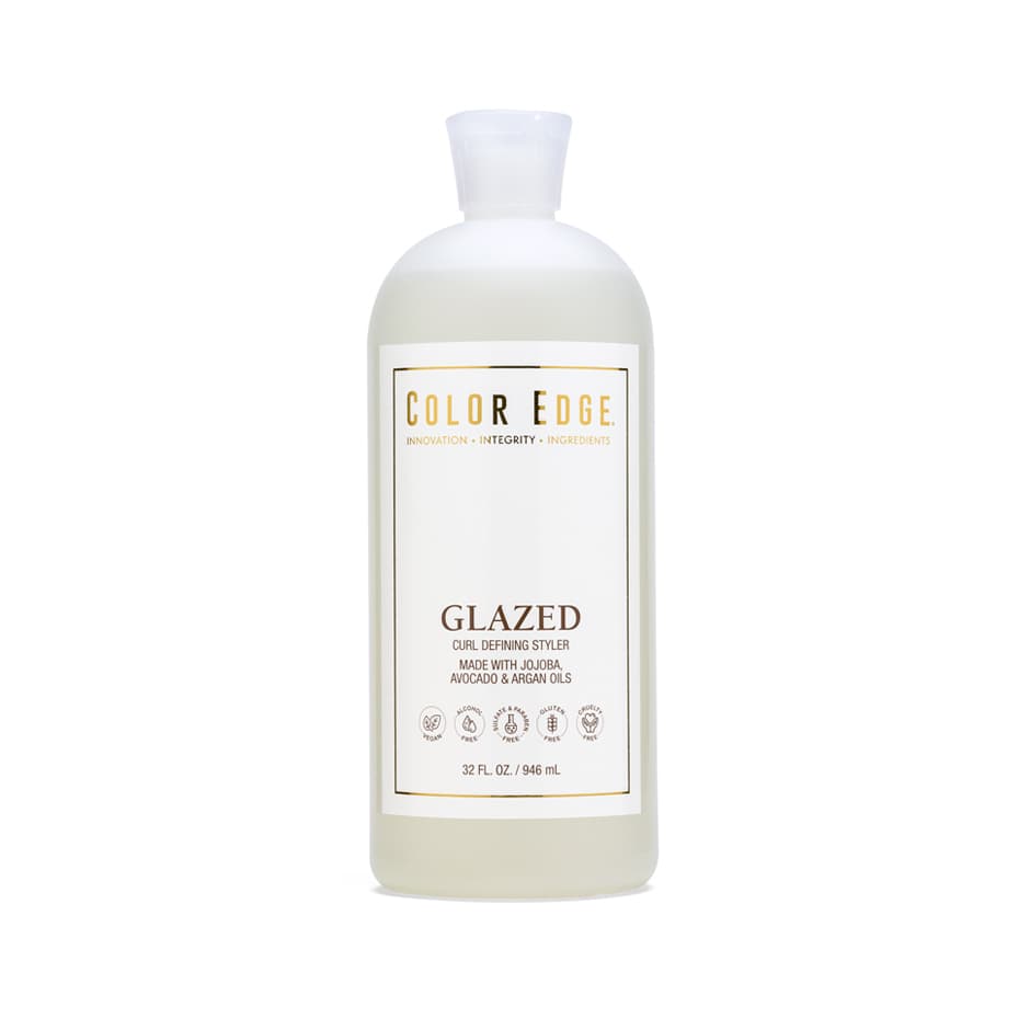 Color Edge Glazed Bottle 32 Ounces