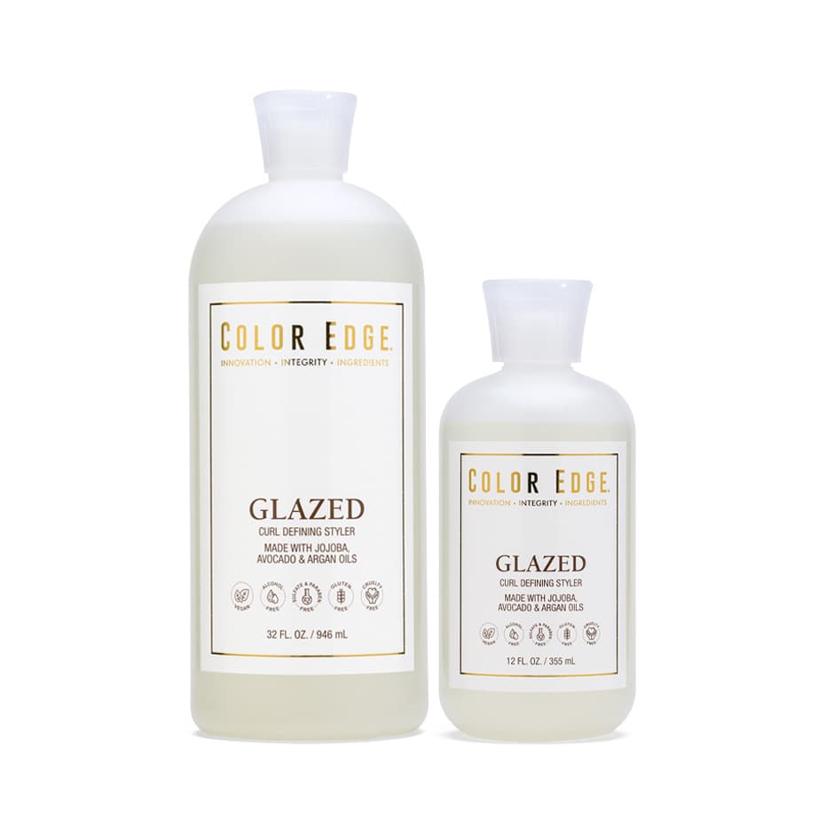 Color Edge Glazed Bottle