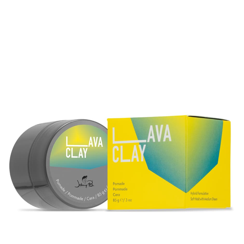 Johnny B. Lava Clay Pomade 3oz Jar
