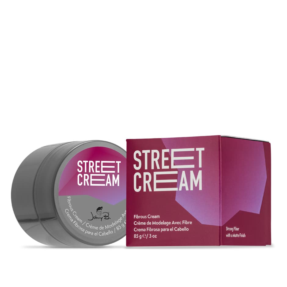 Johnny B. Street Cream Pomade 3oz Jar