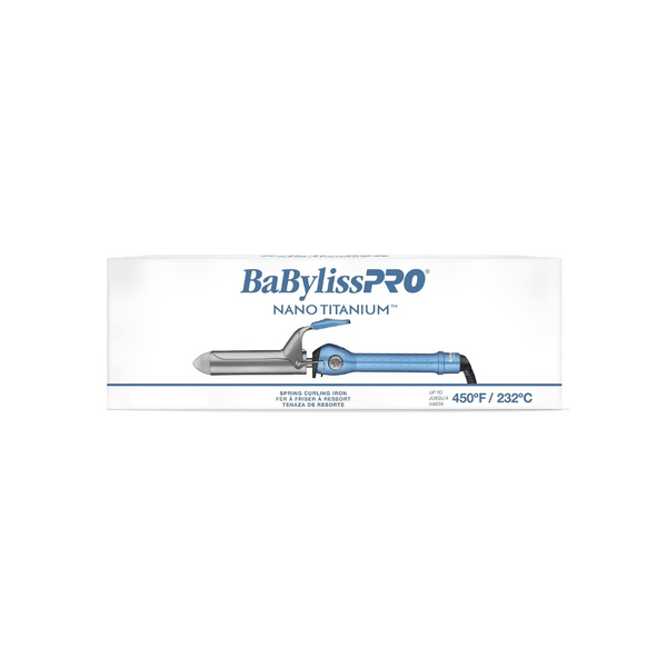 Babyliss Nano Titanium Spring 1 1/2" Curling Iron