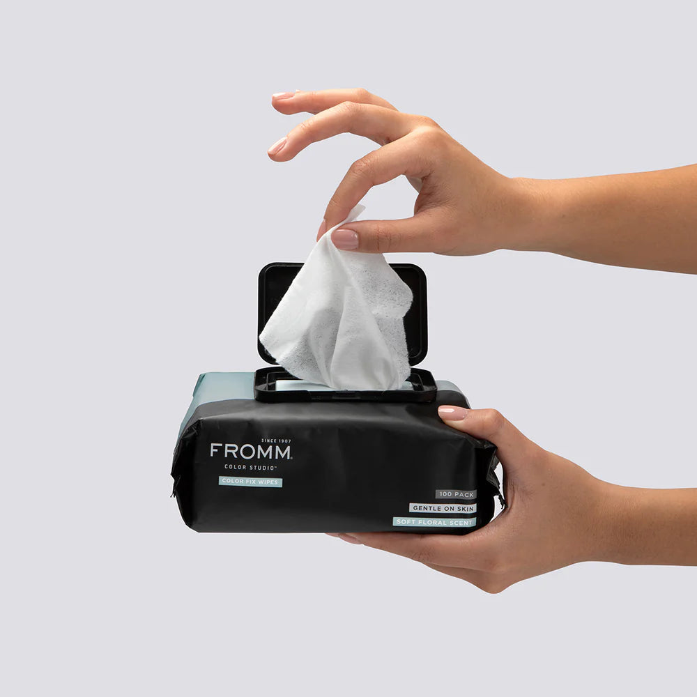 Fromm Color Fix Wipes 100 Pack Pop-Up Dispenser Bag