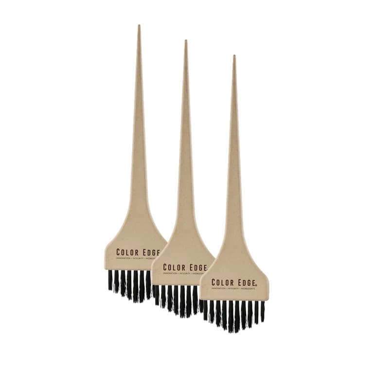 Color Edge Angled Bamboo Tint Brush Set