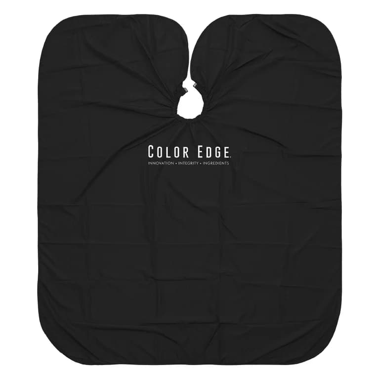 Color Edge Black Cutting Cape