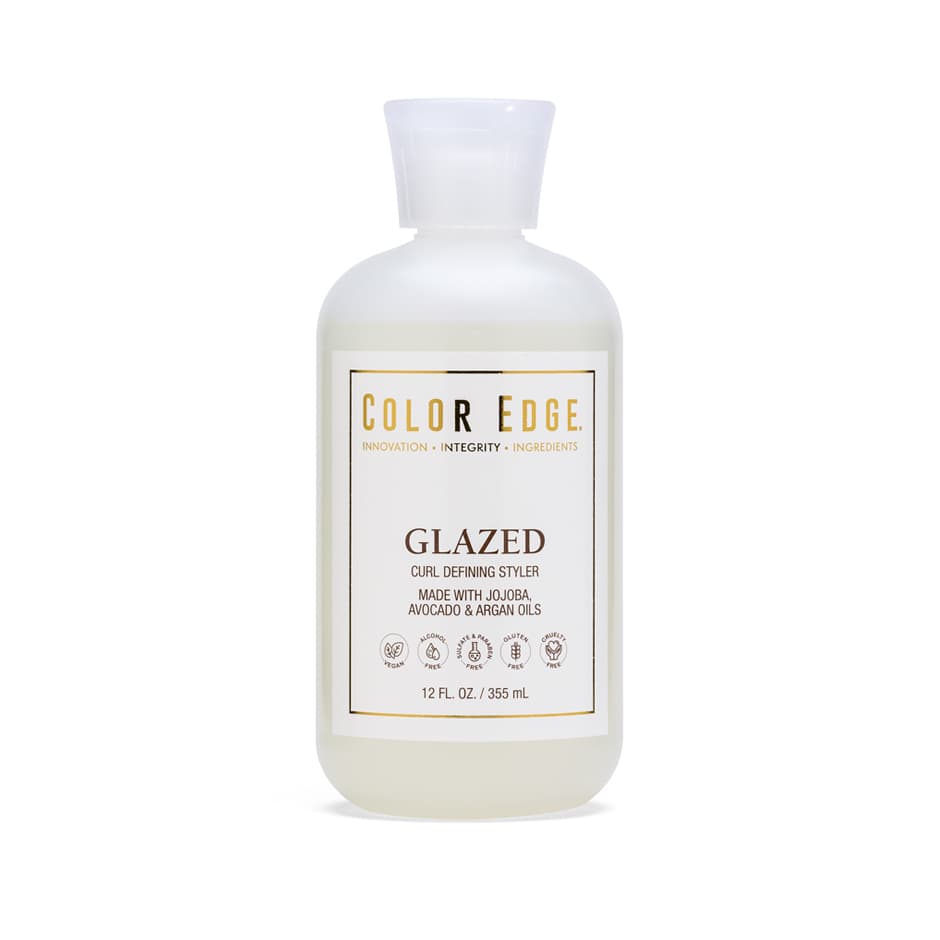 Color Edge Glazed Bottle 12 Ounces