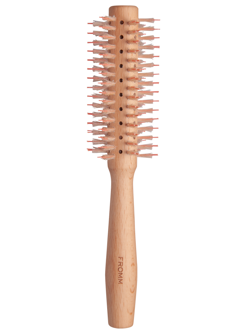 Fromm Mission Sleek 1.75" Round Wood Hair Brush