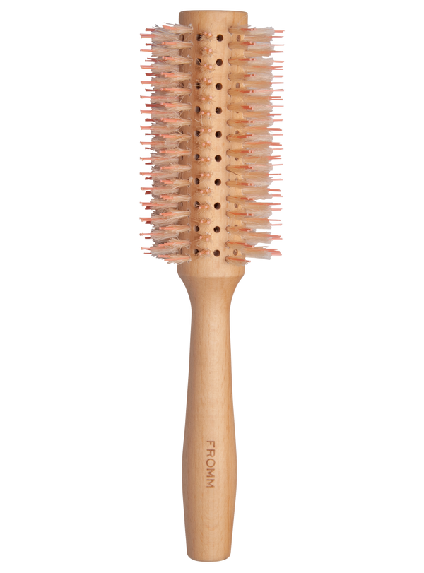 Fromm Mission Sleek 1.75" Round Wood Hair Brush