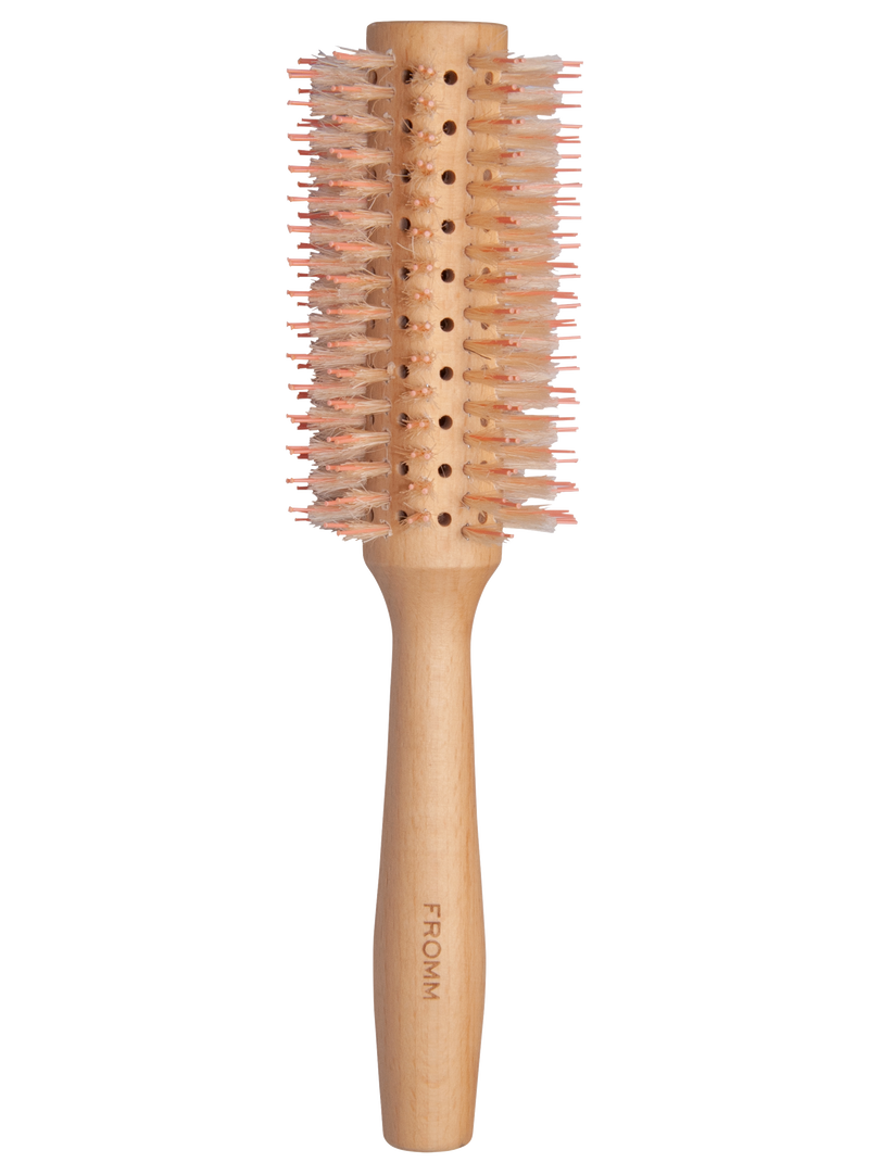 Fromm Mission Sleek 1.75" Round Wood Hair Brush