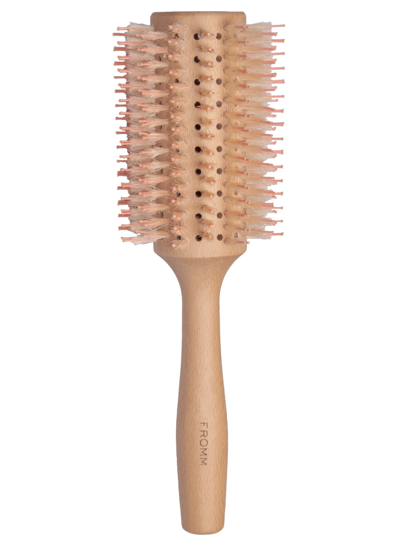 Fromm Mission Sleek 1.75" Round Wood Hair Brush