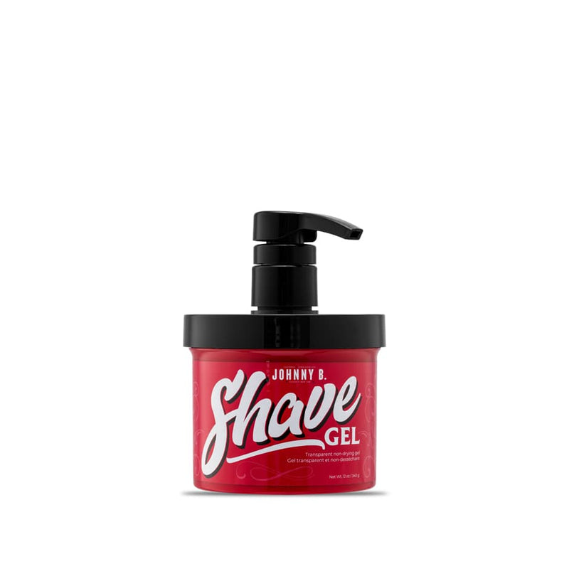 Johnny B. Shave Gel 12oz Jar w/ Pump