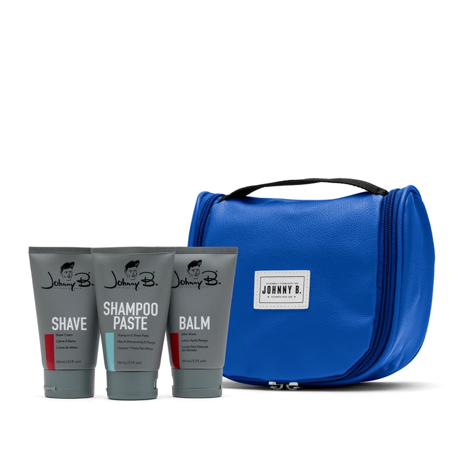 Johnny B. Shave Overnight Toiletry Bag