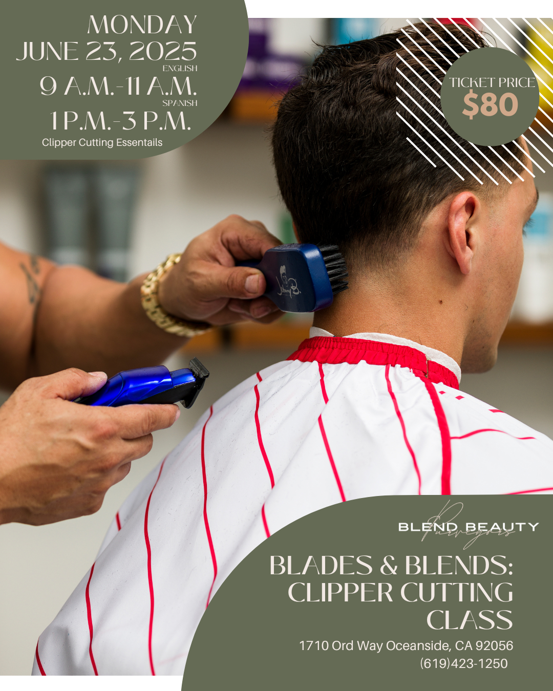Blades & Blends: Clipper Cutting Class